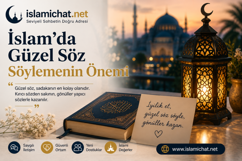 İslam’da Güzel Söz Söylemenin Önemi